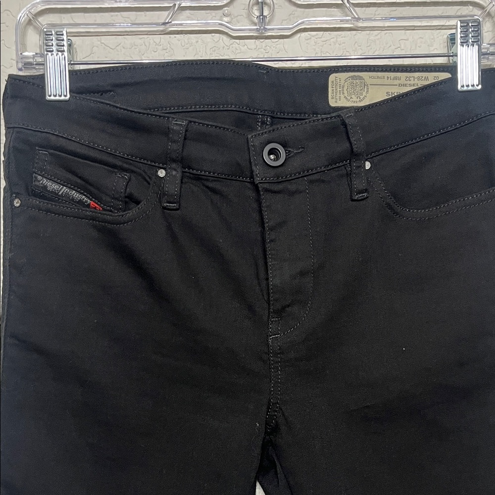 Diesel Black Super Skinny Women’s Size W28-L32 SKINZEE-XP Jeans - Picture 6 of 10